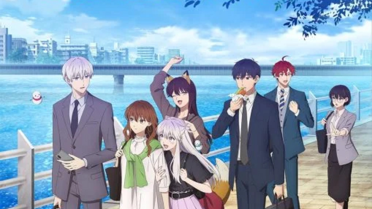 انمي Koori Zokusei Danshi to Cool na Douryou Joshi